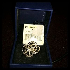 Swarovski crystal ring size 7 1/2